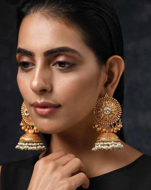 Ring Jhumka Earrings for Saree: Exact Combos That Are Ready to Add to Cart
