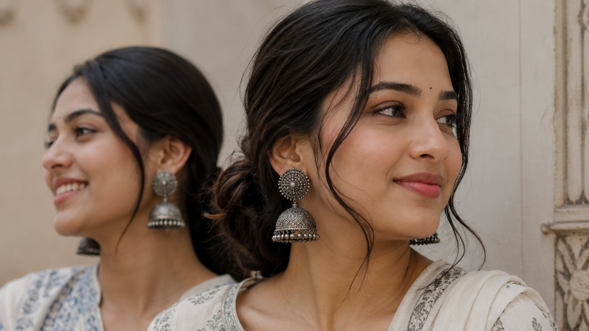 Oxidised Jhumkas: Why They're the Most Versatile Earring You'll Own