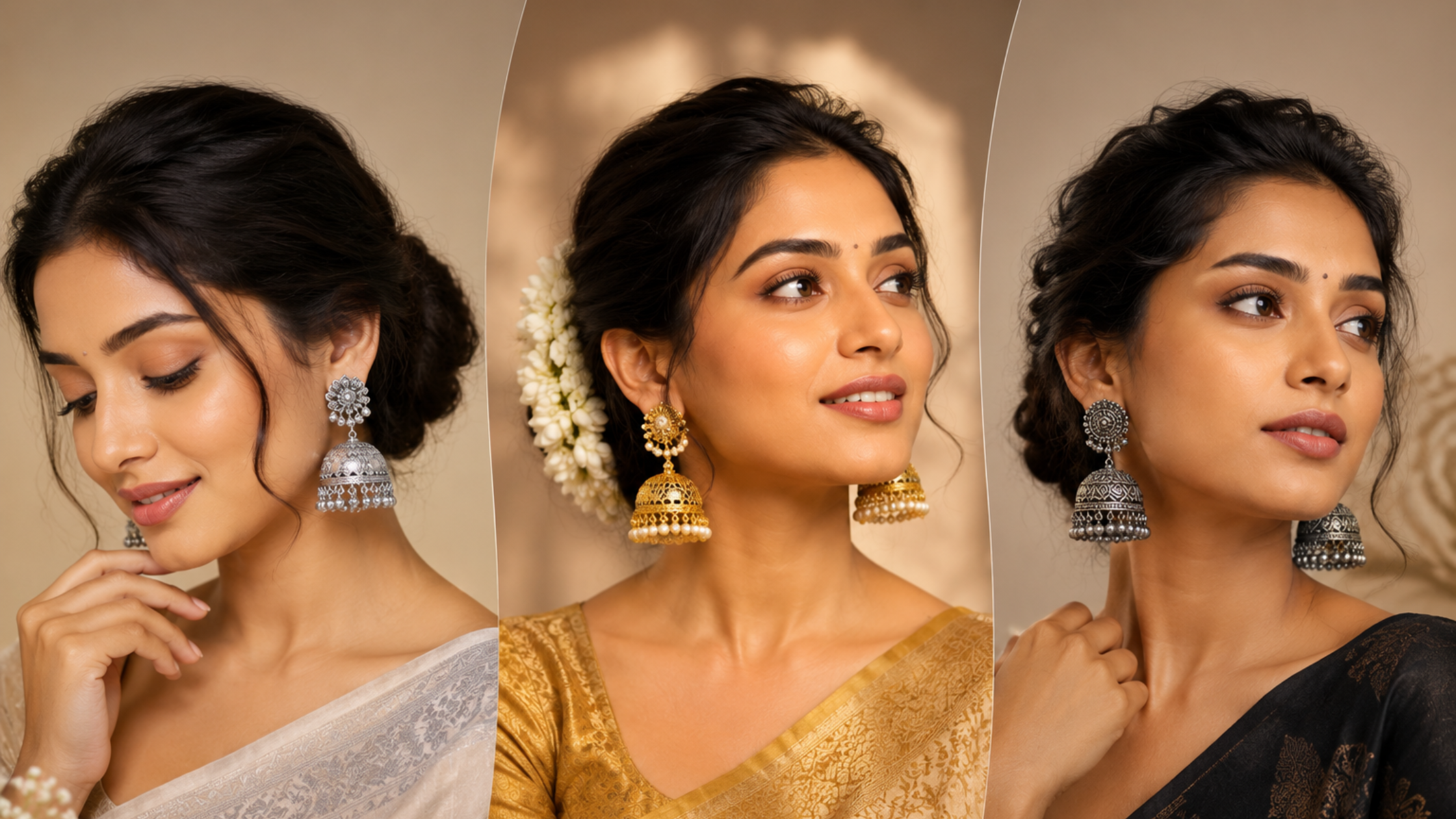 Silver, Gold & Oxidized Jhumkas: Which Style Defines You?