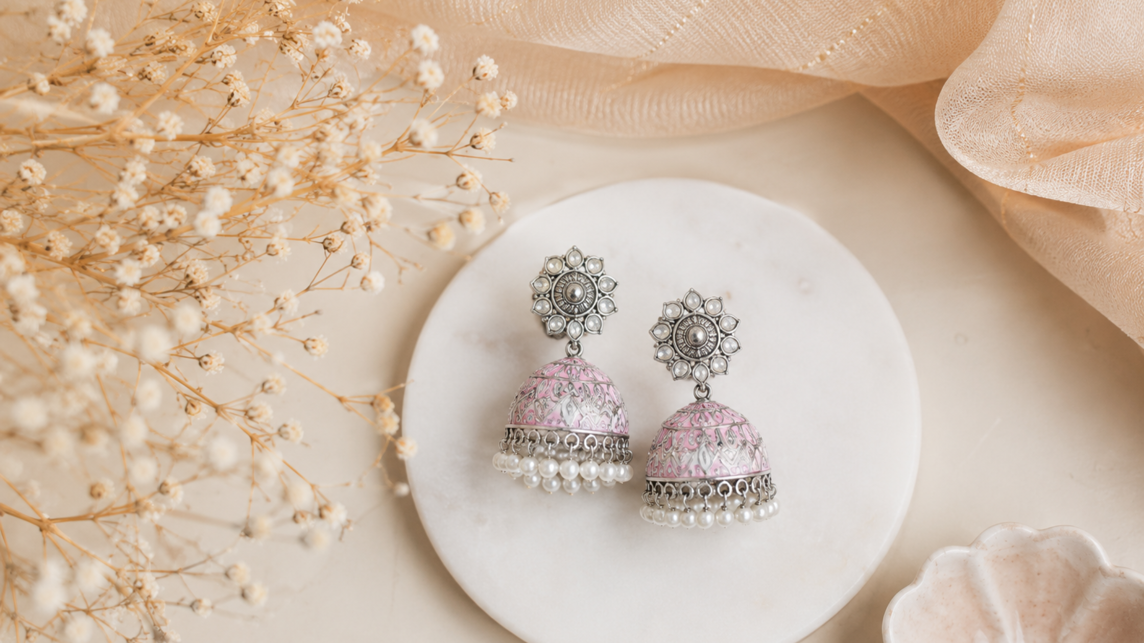 Jhumka Earrings That Won't Turn Your Skin Green — Shop Skin-Safe Picks Now