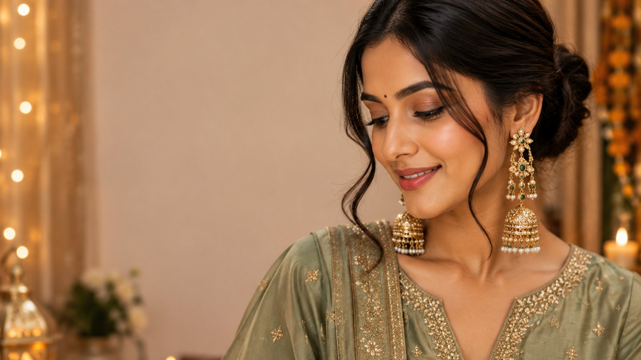 Festive Season Shopping: Long Jhumka Earrings to Order Before They Sell Out