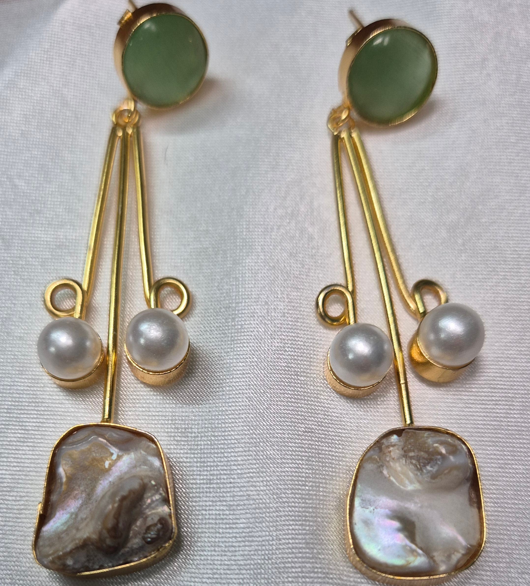 Mother of pearl dangler