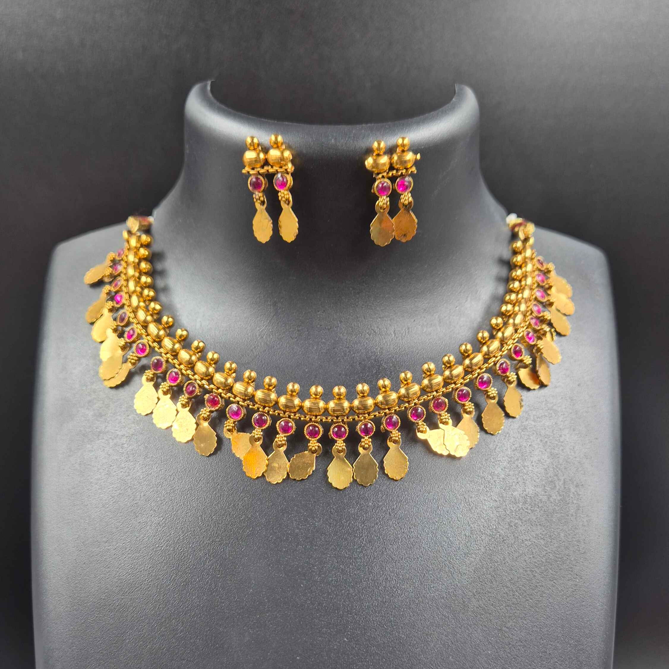 Elakkathali choker necklace -Kerala traditional -Model 2