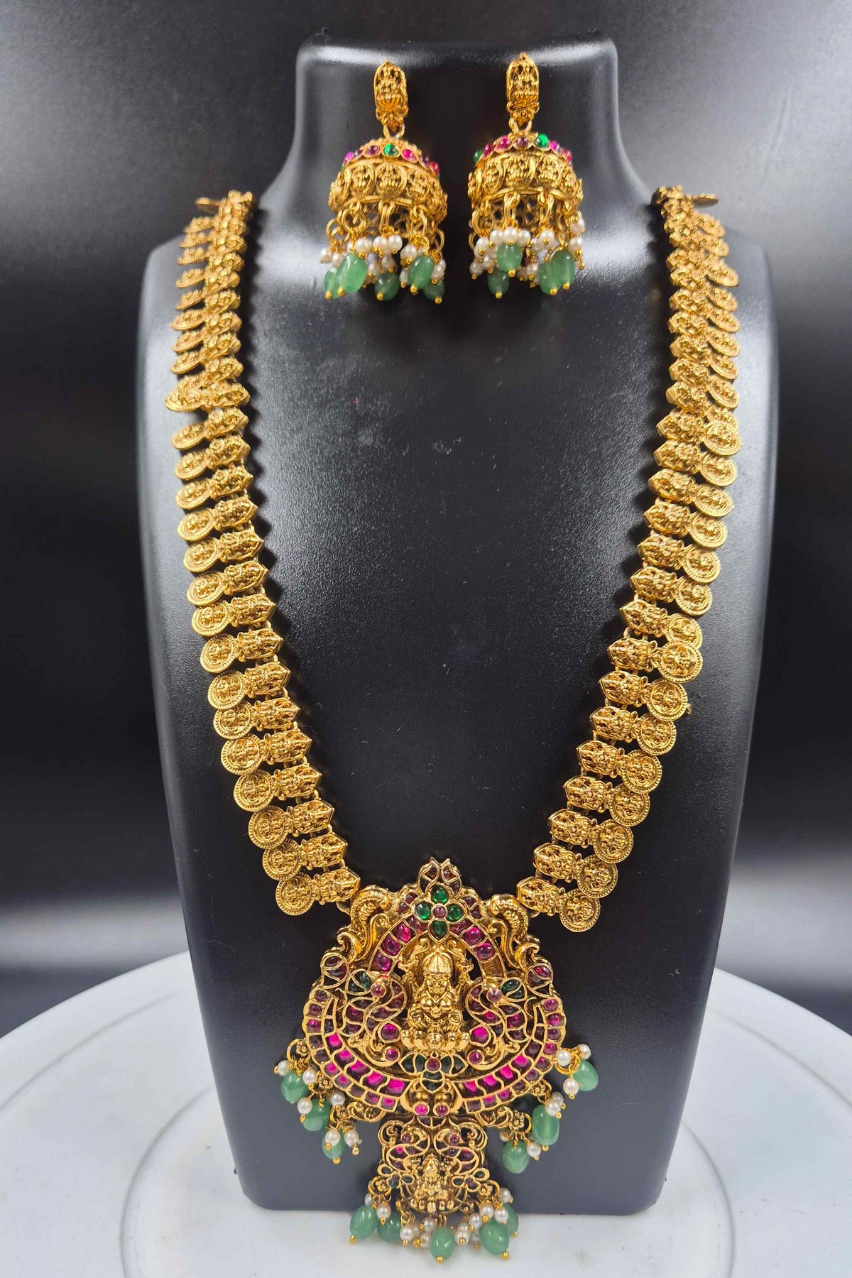 Kasu Mala haram Set | Lakshmi Kasu Mala Jewellery