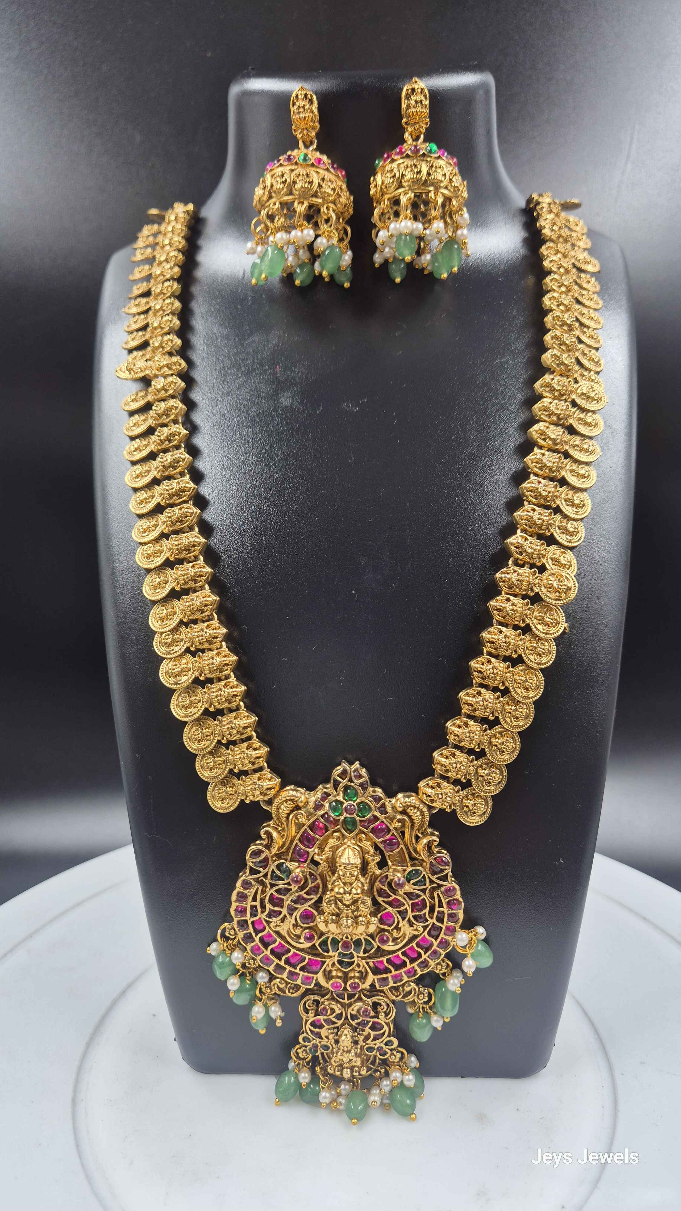 Kasu Mala haram Set | Lakshmi Kasu Mala Jewellery