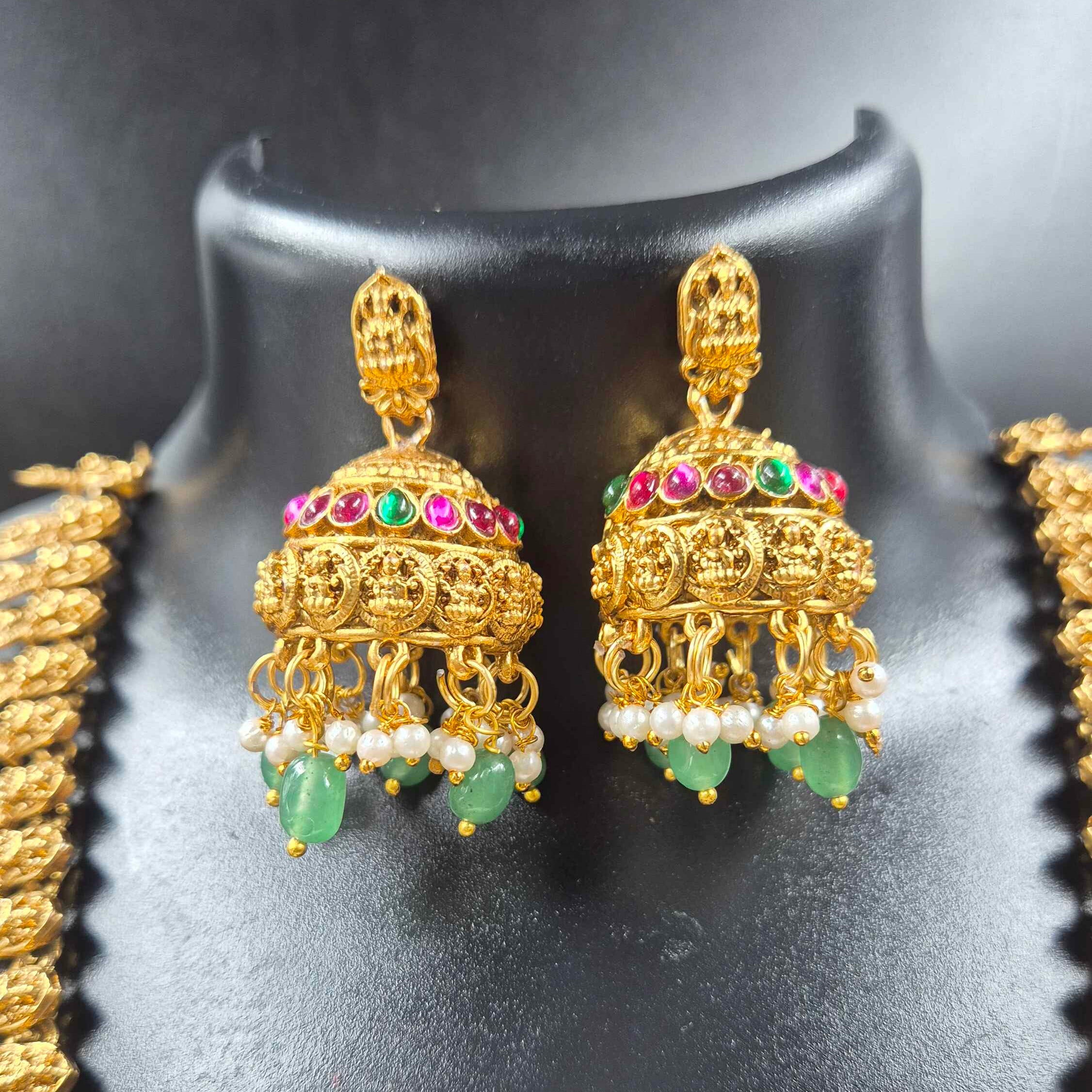 Kasu Mala haram Set | Lakshmi Kasu Mala Jewellery