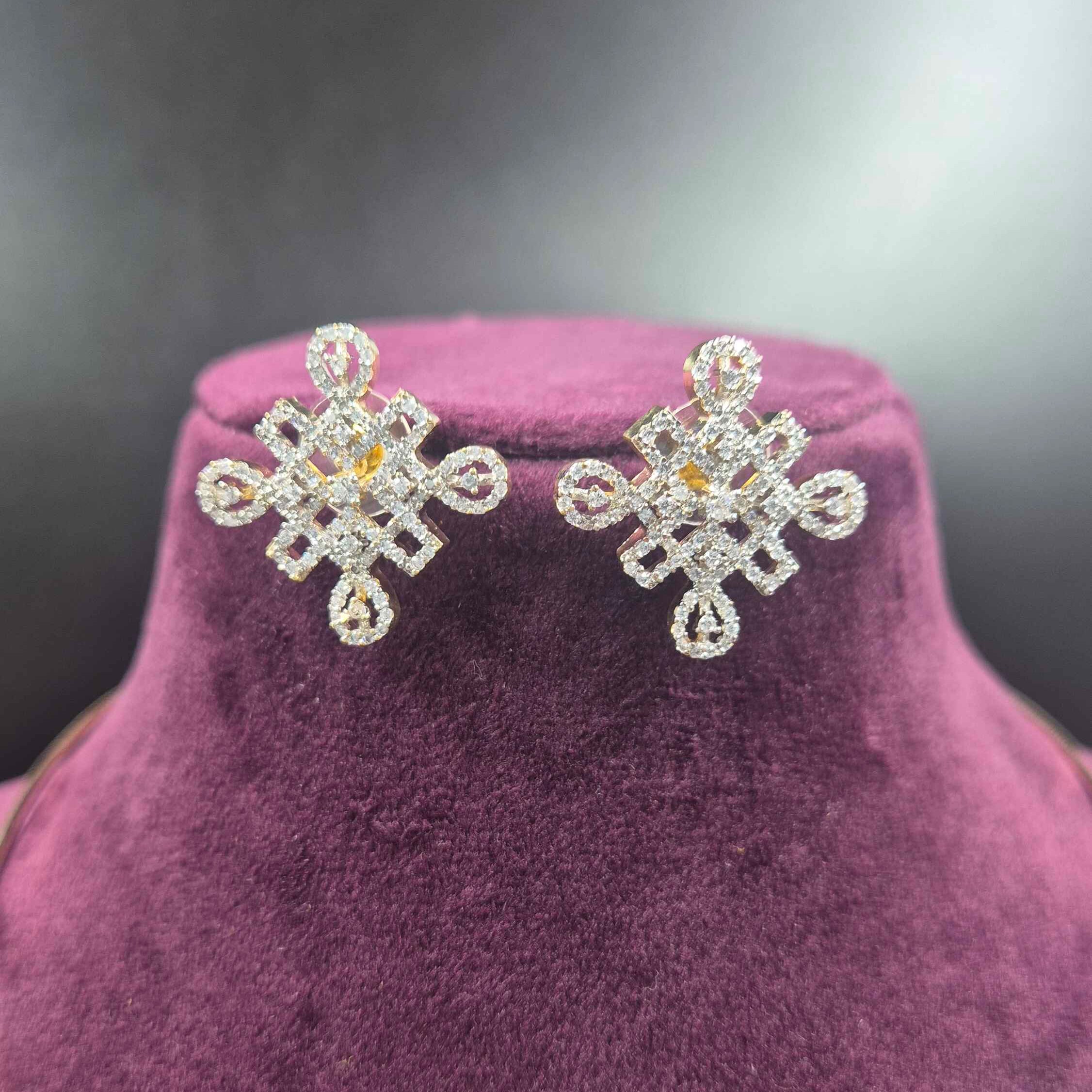 Kolam Hasli Necklace Set | Running dollar|Elegant Traditional South Indian Jewellery-