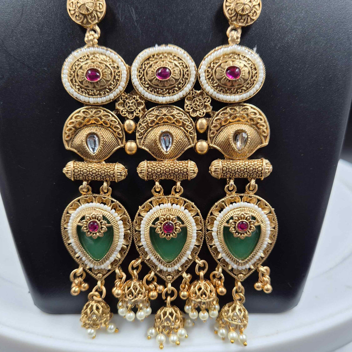 Designer Multicolor Beaded Haram