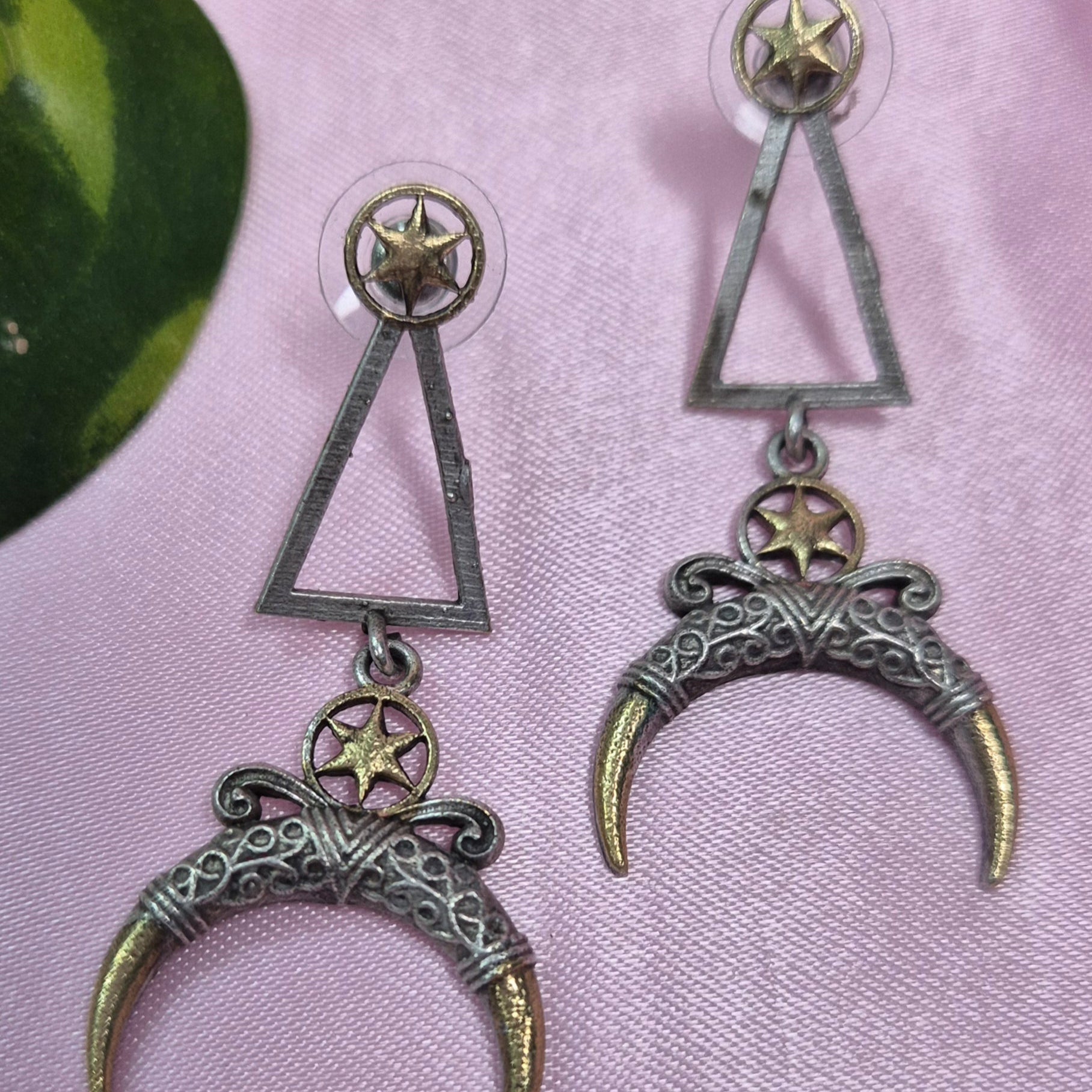 Crescent Moon Dangler