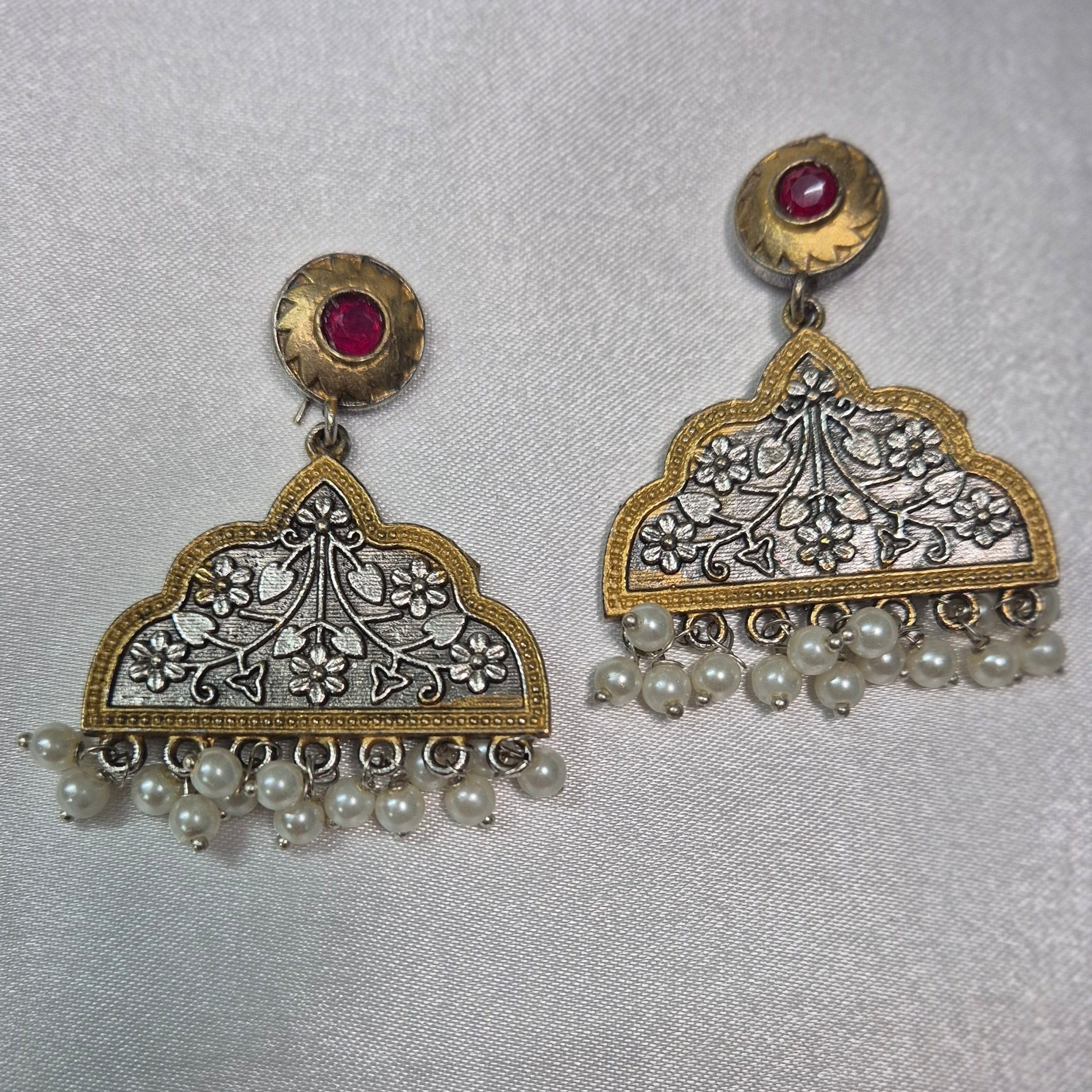 Dome Shaped Chandbali Dangler