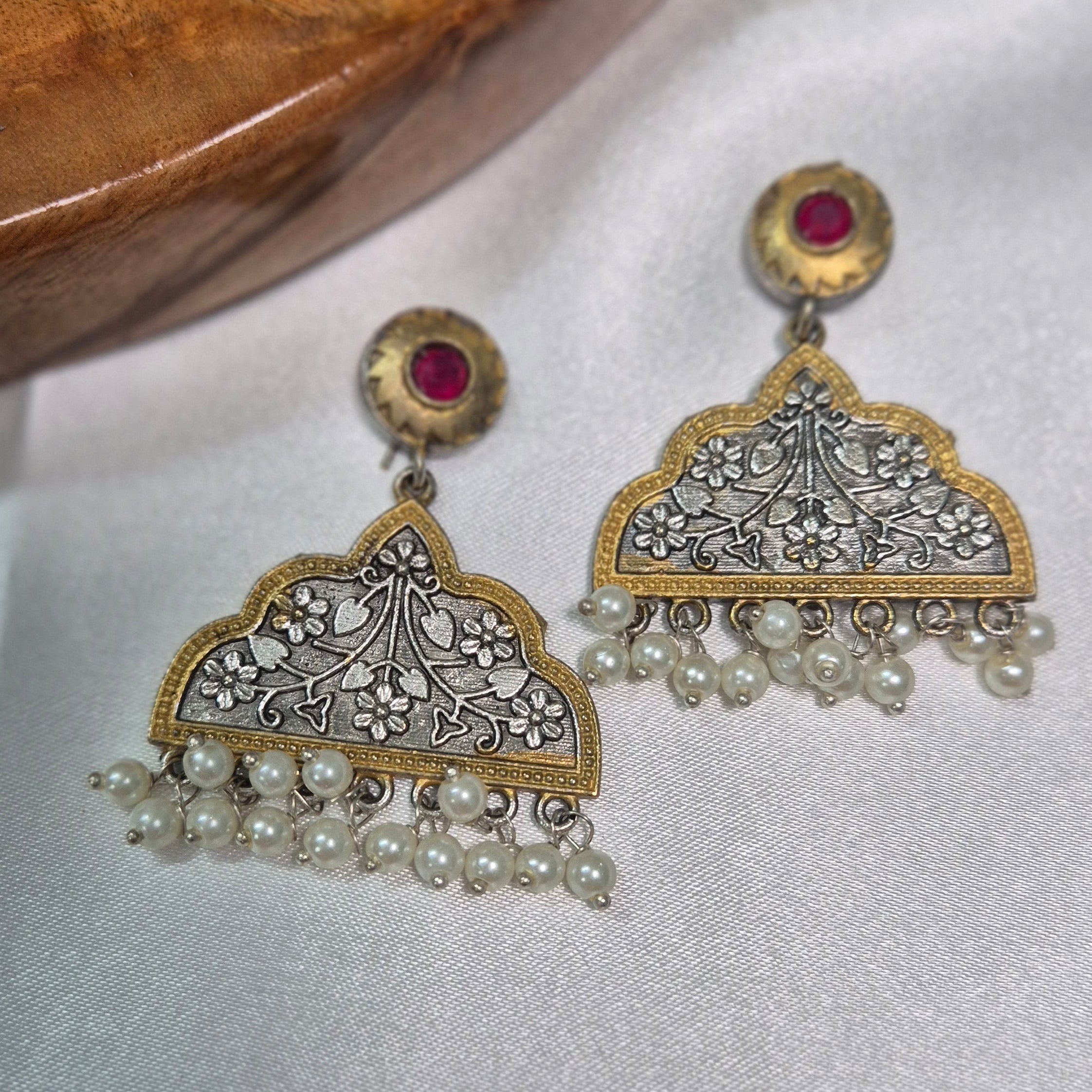 Dome Shaped Chandbali Dangler