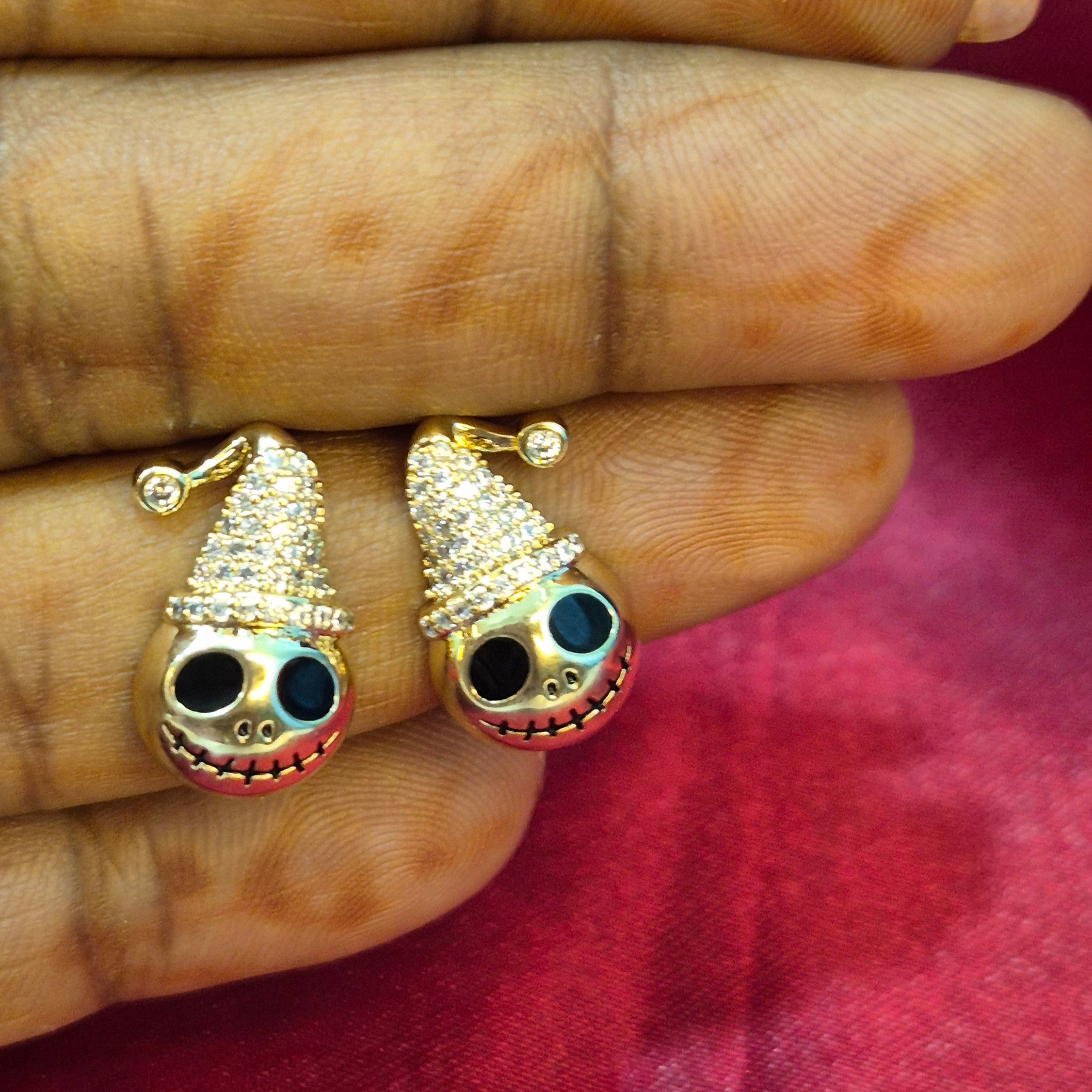 Korean Clown Face Stud