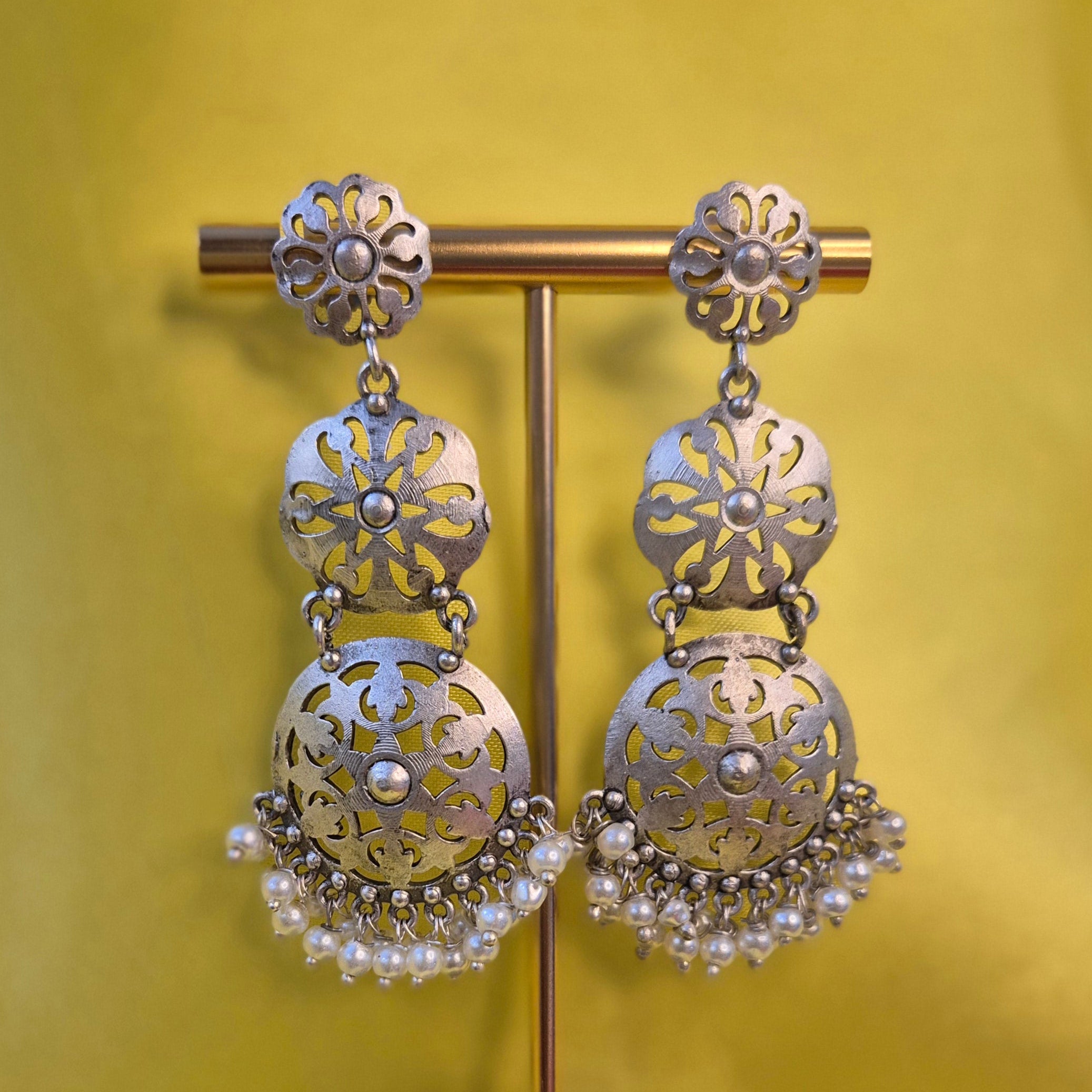 Oxidised Long 3 Circles