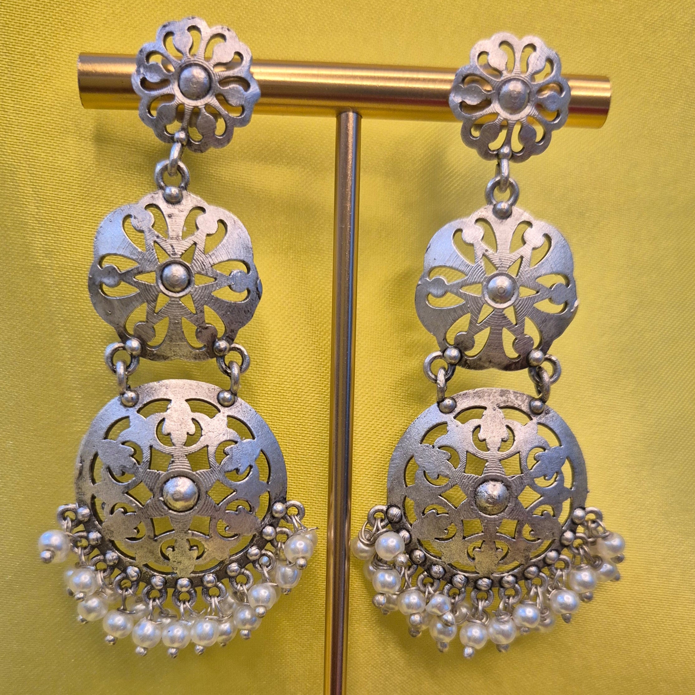 Oxidised Long 3 Circles